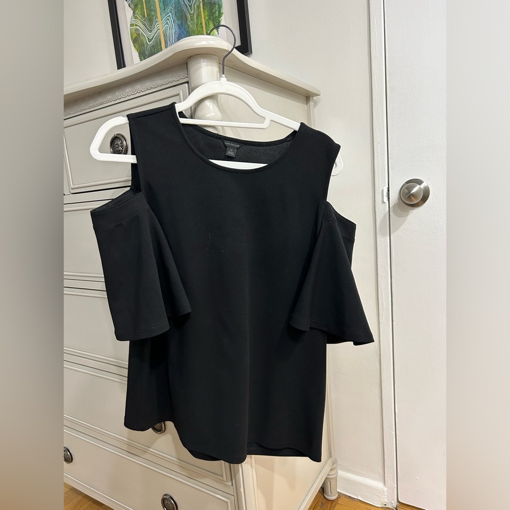Ann Taylor cold shoulder blouse